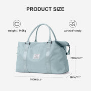 Sport Travel Duffle Bag Large Gym Tote Bag for Women, Weekender Carry on Bag for Airplane, Ladies Beach Overnight Bag Waterproof Luggage Bag with Wet Pocket