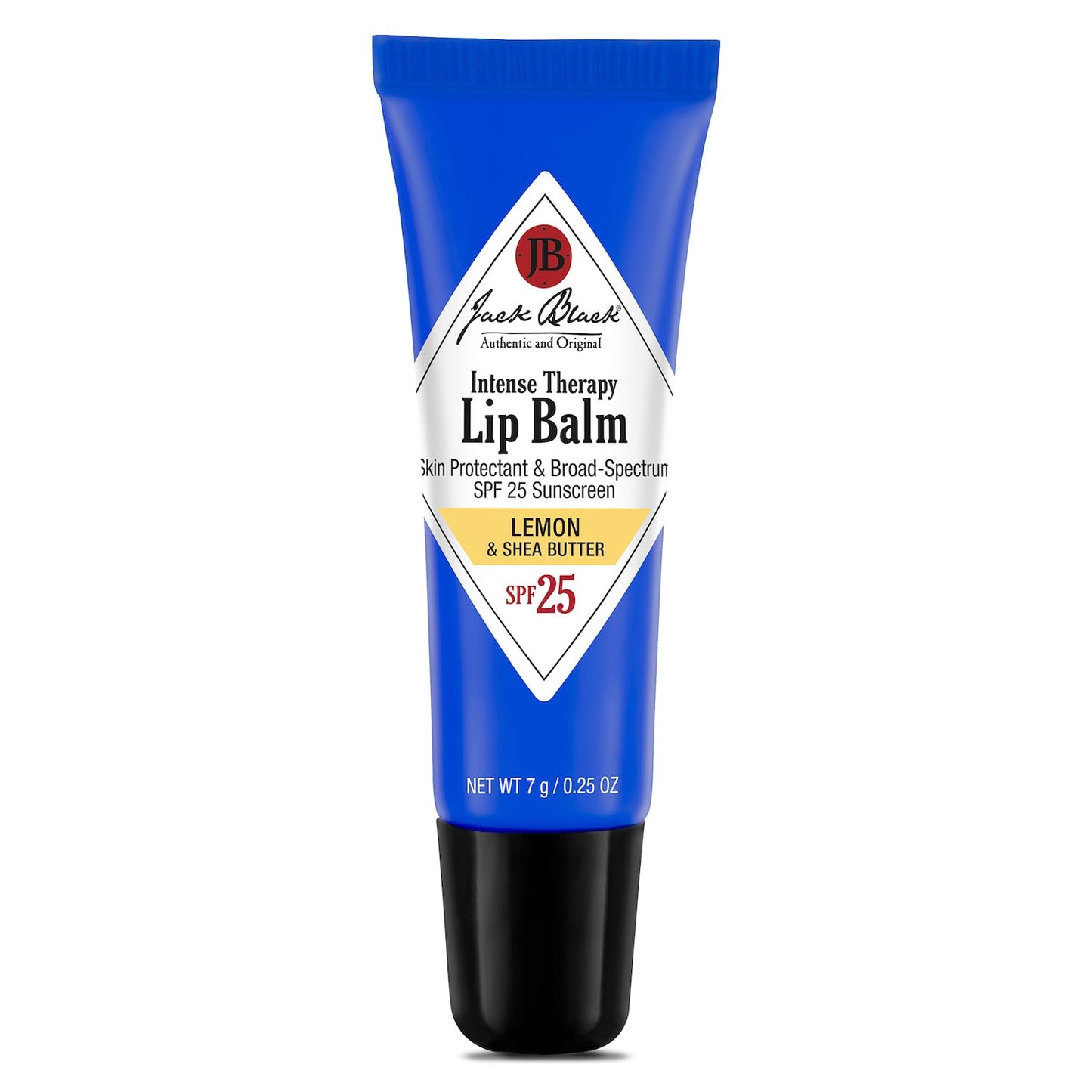 Jack Black Intense Therapy Lip Balm - Jack Black Lip Balm SPF 25 Sunscreen, SPF Lip Balm for Chapped Lips, Lip Sunscreen, Lip SPF, Lip Moisturizer for Dry Lips, Lip Balm with SPF, Lip Protection