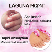 Lagunamoon Cuticle Oil Pen for Nail Nail Oil for Nail Care & Nail Growth - Nourish, Soothe & Moisturize Damaged Nails - Rose, 5 ml