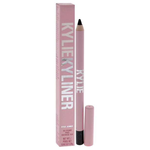 Kylie Cosmetics Gel Eyeliner Pencil - 009 Obsidian Black for Women - 0.04 oz Eyeliner