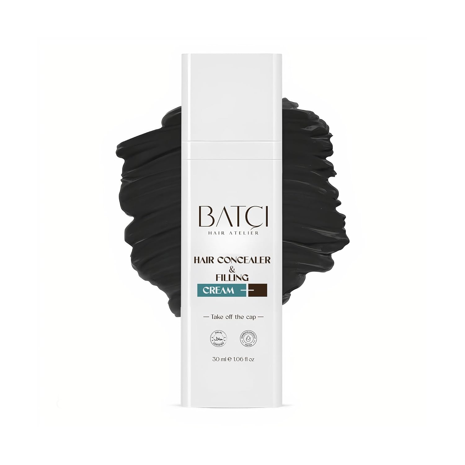 Batcı Hair Concealer & Filling Cream for Bald Spots & Thinning Hair – Waterproof, Sweat-Proof Scalp Coverage – Natural Root Touch-Up Cream for Men & Women – 30ml