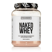 NAKED Whey Chocolate Protein Powder - Only 3 Ingredients - Grass Fed Whey Protein Powder, Organic Chocolate and Organic Coconut Sugar, No GMO, No Soy, and Gluten Free - 24 Servings