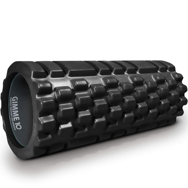 Trigger Point Releasing Foam Massage Roller with Medium Compression for Exercise, Stretching, and Muscle Recovery - Relieves Muscle Tightness, Improves Mobility, and Circulation