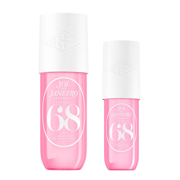 SOL DE JANEIRO Cheirosa Hair & Body Fragrance Mist Full Size and Travel Size Set - Home and Away Bundle - 8.1 & 3 fl oz Duo - Amazon Exclusive