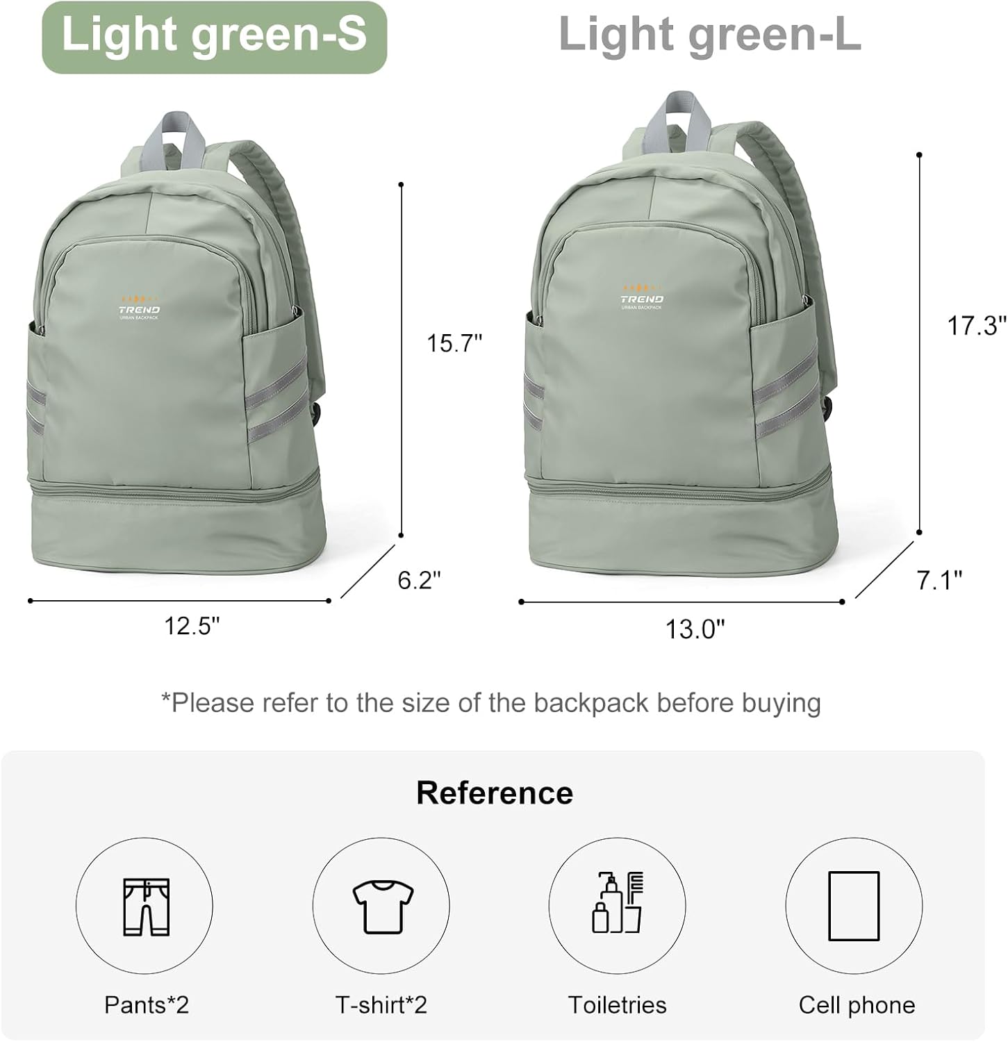 coofay Gym Backpack For Women Waterproof Backpack With Shoe Compartment Lightweight Travel Backpack Sports Backpacks Small Gym Bag