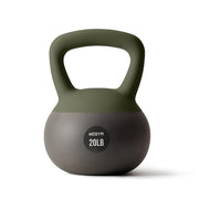 Soft Kettlebells with Cushioned Impact-Resistant Base and Anti-Slip, Wide-Grip Handle for Home Workouts, Weightlifting, and Full Body Strength Training