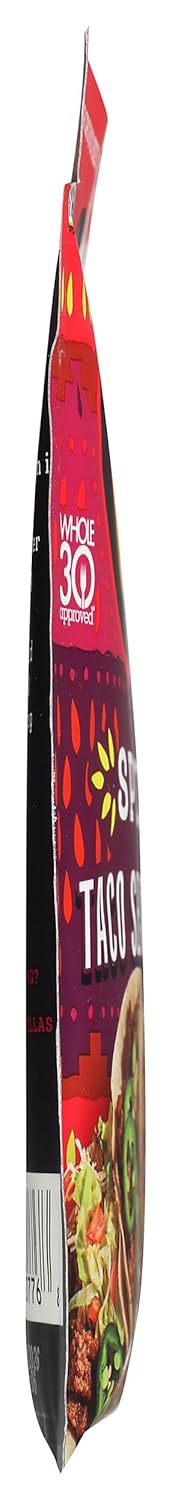 Siete Mild Taco Seasoning Mix | Gluten Free | Vegan | Paleo | Preservative Free | Whole 30 Approved (1 Packet)