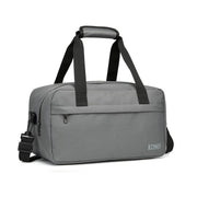 Kono Travel Duffel 13.78"x7.87"x7.87" Under Seat Carry-On 14L Sports Tote Gym Weekender Overnight Bag Extra Small, Black