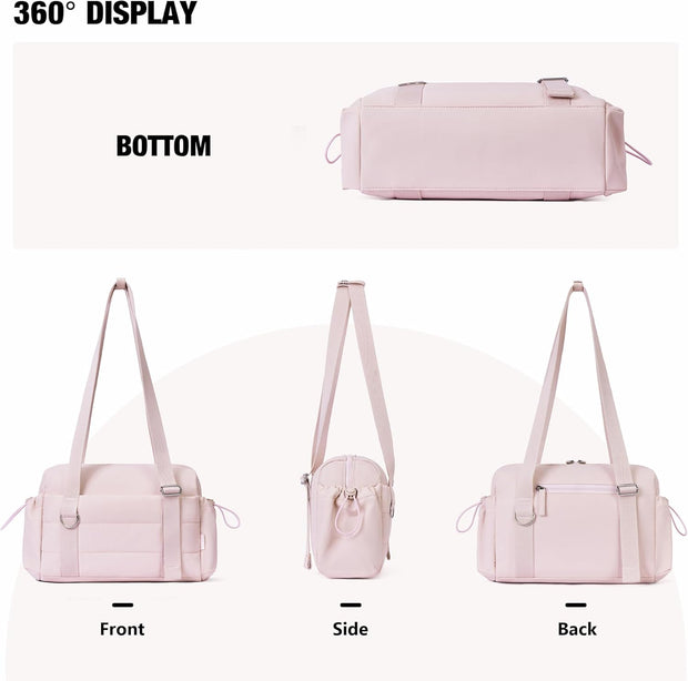 Small Gym Bag for Women 2 Set Mini Gym Duffle Bag with Wet Compartment and Coin Wallet, Gym Tote Bag for Workout/Sport/Travel