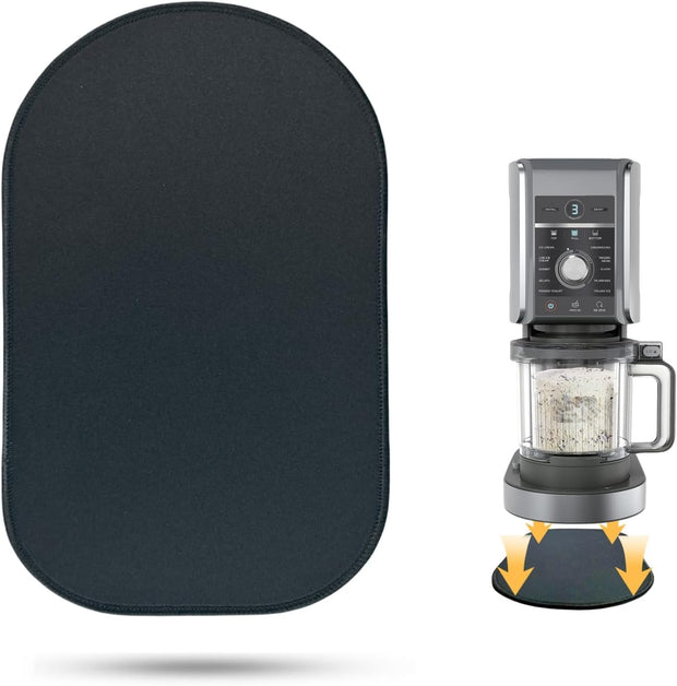 Sliding Pad for Ninja Creami Ice Cream Maker NC301/NC501/NC300,Smooth sliding with anti slip base suitable for kitchen countertop storage moving