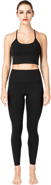 Sunzel Womens Workout Leggings with High Waist Tummy Control