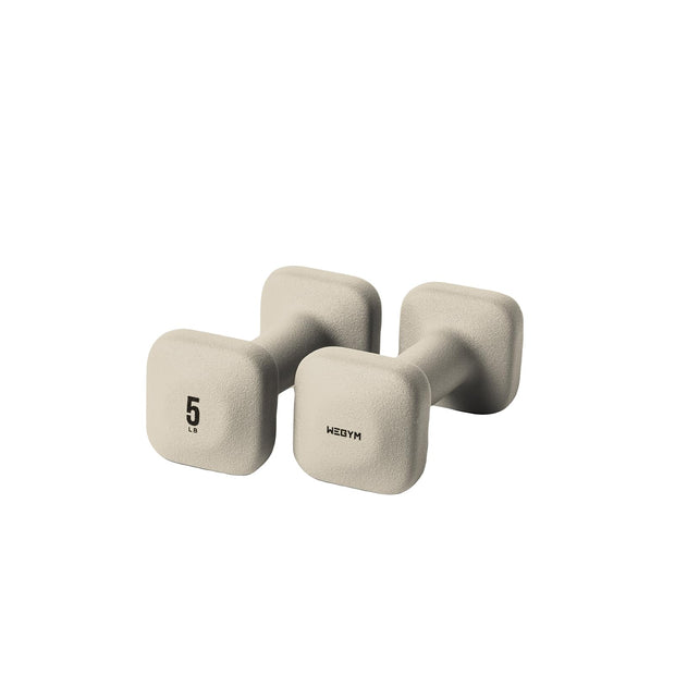 SafeGrip Dumbbells, Anti-Slip, Anti-Roll, Thick Handles, Free Weights, Square Dumbbells for Secure Workouts at Home, Weightlifting, and Personal Training