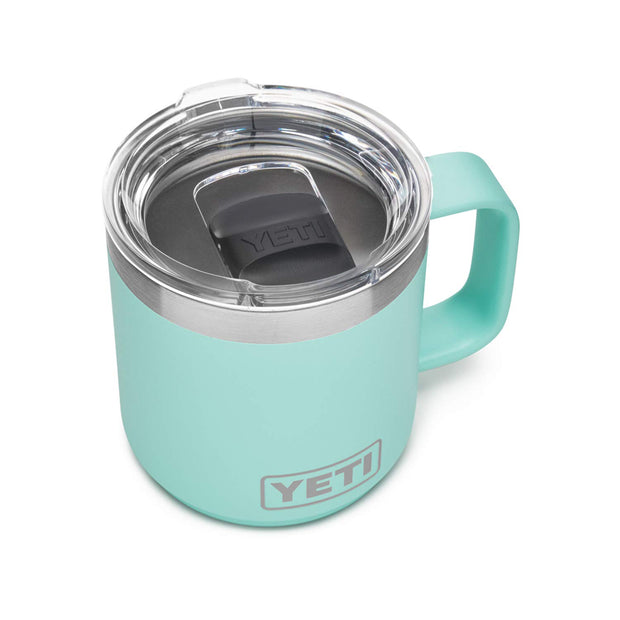 YETI Rambler 10 oz Stackable Mug, Vacuum Insulated, Stainless Steel with MagSlider Lid, Stainless