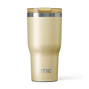 RTIC 30oz Essential Tumbler with Lid, Insulated, Stainless Steel, Metal, Double Wall Vacuum-Insulation, Ceramic Lined, Travel Cup for Iced Coffee, Tea, Hot and Cold Drink, Graphite