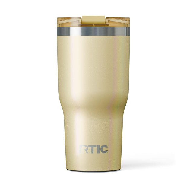 RTIC 30oz Essential Tumbler with Lid, Insulated, Stainless Steel, Metal, Double Wall Vacuum-Insulation, Ceramic Lined, Travel Cup for Iced Coffee, Tea, Hot and Cold Drink, Graphite