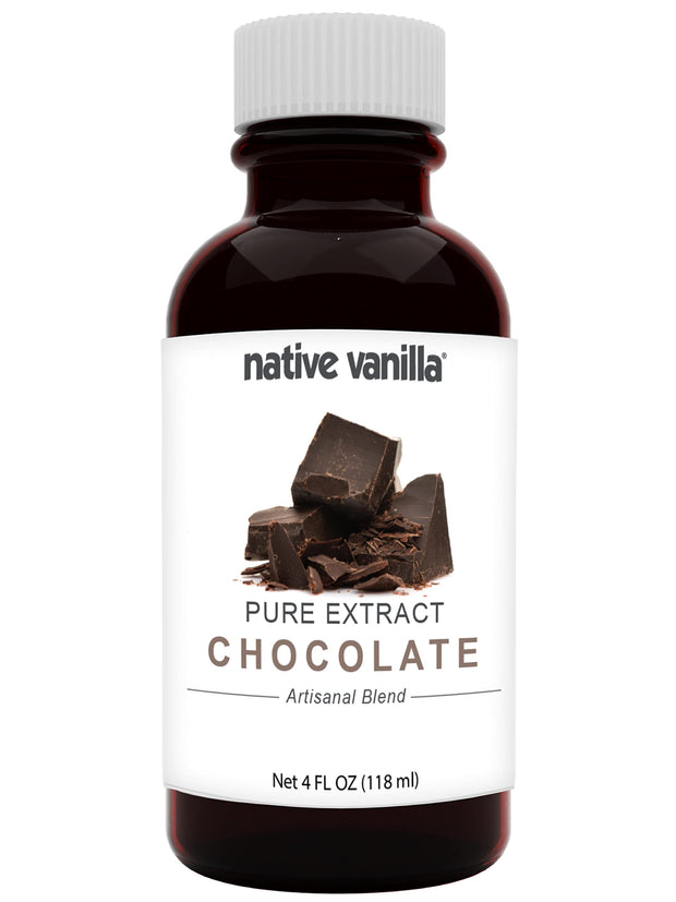 Native Vanilla - Pure Cherry Extract - 4 Fl Oz - Perfect for Cooking, Baking, and Dessert Crafting