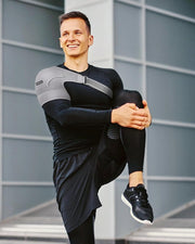 Komoko Shoulder Brace, Rotator Cuff Support Brace and Arm Sling for Pain Relief, Shoulder Compression Sleeve for Preventing Strains and Dislocation, Adjustable Fits Left and Right Arm, Men & Women