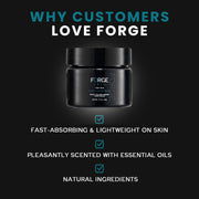 The Forge Skin Men's Beef Tallow Balm for Skin | Beef Tallow for Skin Face Mens Skin Care Cream Facial Skincare Face Moisturizer for Men