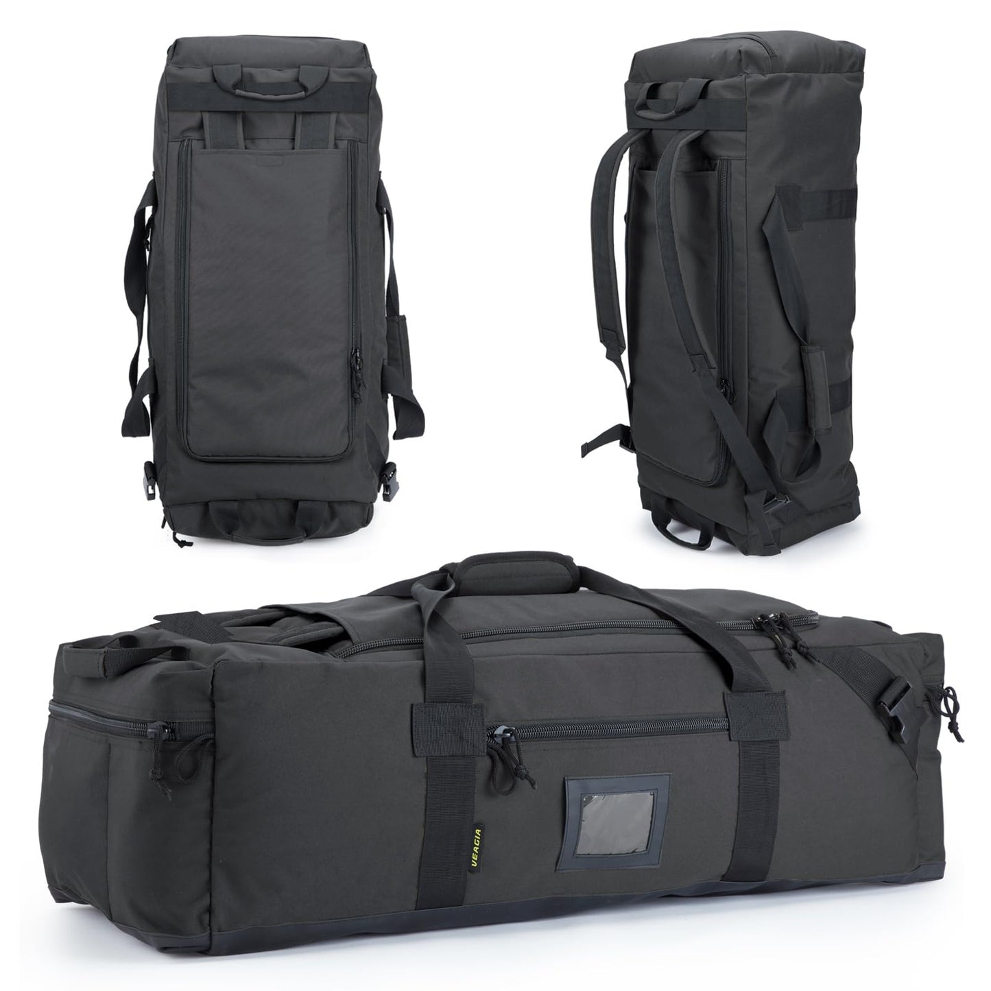86l Large Duffel Bag For Travel, Gym & Sports - Water Repellent Polyester, Hidden Straps, Shoe Compartment - Perfect Luggage Duffle Bag Or Backpack For Men & Women