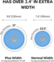 Waterproof Extra Wide Full Leg Cast Cover for Shower with Non-Slip Bottom, Extra Large Watertight Leg Cast Protector for Thigh Foot Ankle Surgery Wounds, Knee Immobilizer/Brace, Walking Boots,Reusable