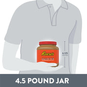 REESE'S Peanut Butter Sauce Bulk Jar, 4.5 lb
