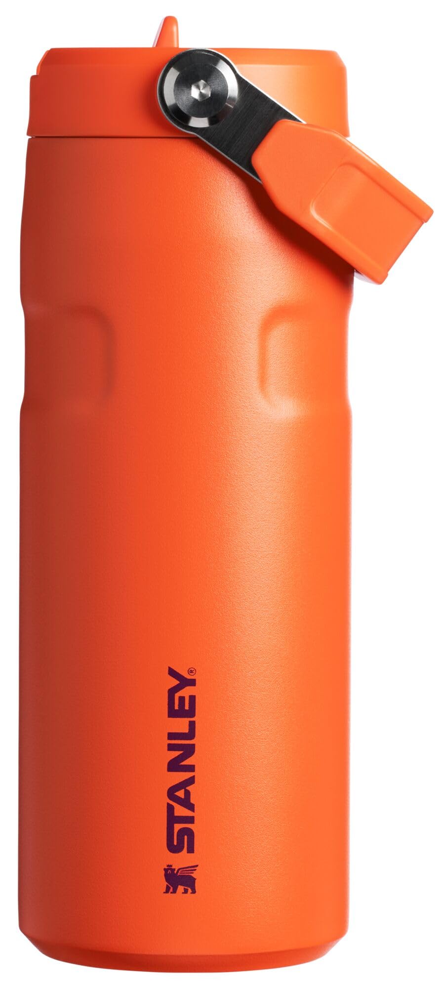 Stanley IceFlow Flip Straw 2.0 Water Bottle 24 oz | Built-In Straw for Travel and Sports | Lightweight and Leak Resistant | Insulated Stainless Steel | BPA-Free | Pink Mesa