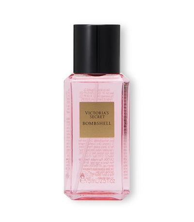 Victoria's Secret Bombshell Mini Fragrance Mist, Notes of Purple Passion Fruit, Shangri-La Peony & Vanilla Orchid, Travel Size Body Spray for Women (2.5 oz)