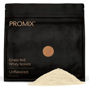 ProMix Nutrition Whey Protein Isolate Powder, Vanilla - Grass-Fed - ­Post Workout Fitness & Nutrition Shakes, Smoothies, Baking & Cooking Recipes - Gluten-Free & Keto-Friendly - 2.5 Pound (Pack of 1)