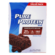Pure Protein Galactic Brownie Bars - 12 Count Box | 20g High Protein, Gluten-Free, On-the-Go Snack | Ideal Pre & Post-Workout Fuel | Low Sugar, Great Taste!