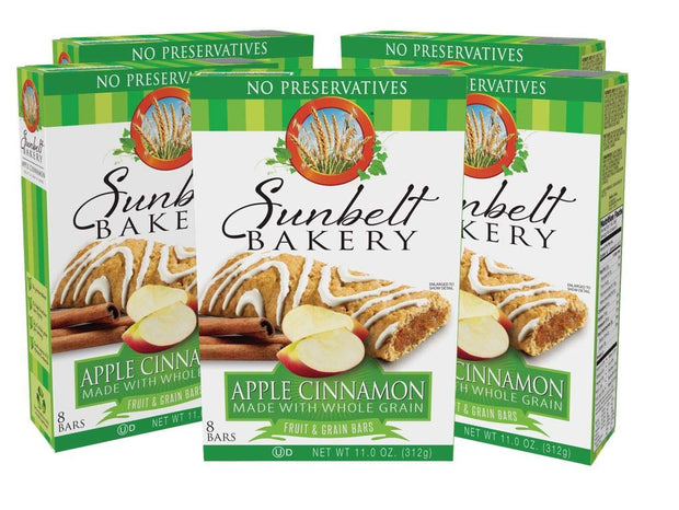 Sunbelt Bakery's Strawberry Fruit & Grain Bars, 5 Boxes, No Preservatives (40 Bars)