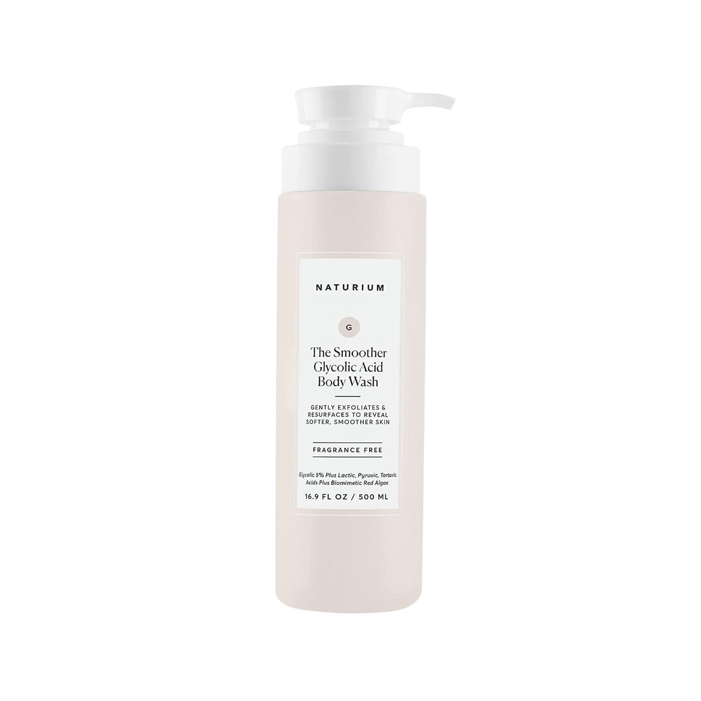 Naturium The Energizer Body Wash, Cooling & Refreshing Formula with Mandelic Acid, Deeply Cleanses & Neutralizes Body Odor, 16.9 oz