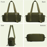 WLLWOO Small Gym Bag for Women with Wet Pocket, Mini Travel Duffle Tote Bag, Lightweight Workout Sports Bag for Dance Yoga Weekends