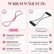 Resistance Bands,2025 New Figure 8 Resistance Bands with Handles for Women Men,Exercise Bands for Working Out,Arm,Back,Fullbody Yoga Pulling Rope,Elastic Stretch Bands