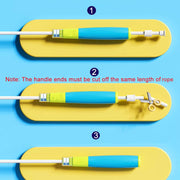 jump rope for kids women and men,Lightweight jump rope with double ball bearing system, Adjustable Tangle-Free Fitness Skipping Ropes with Silicone Comfortable Grips