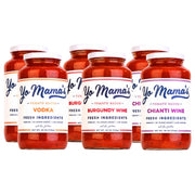 Yo Mama's Foods Keto Marinara Pasta Sauce - (3) 12.5 Ounce Jars - No Sugar Added, Low Carb, Low Sodium, Gluten Free, Paleo Friendly, and Made with Fresh, Non-GMO Tomatoes