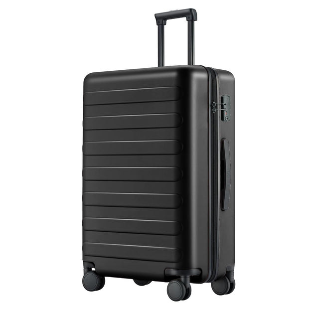 NINETYGO Carry On Luggage 22x14x9 Airline Approved, 20 Inch Luggage with Smooth Spinner Wheels, Lightweight, Hard Shell PC Suitcase Carry-On, Travel Luggage, TSA Approved (Pink, Rhine Basic)