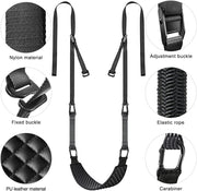 Kipika Heavy Duty Wall Mounted Doorway Pull Up Bar, Multifunctional Chin Up Bar, Portable Fitness Door Bar, Body Workout Home Gym System