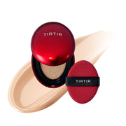 TIRTIR Mask Fit Red Cushion Foundation | Full coverage, Weightless, Skin fit, Satin Glow Finish, Korean Makeup, beauty, Tattoo cover up, Buildable (#29N Natural Beige, 0.63 Fl Oz)