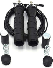 WOD Nation Weighted Jump Rope for Women & Men - 1 Pound (1LB) Adjustable Heavy Speed Jump Rope Handles with Removable Weights 4Crossfit, Cross Training, Boxing.