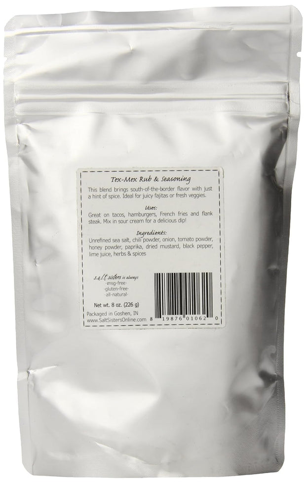 s.a.l.t. sisters Blackening Cajun Rub & Seasoning | All-Natural, Gluten Free, MSG Free, Non-GMO | Dry & Wet Rub Seasoning Base | Versatile Use for Chicken Wings, Brisket, Pulled Pork, and More | 1lb