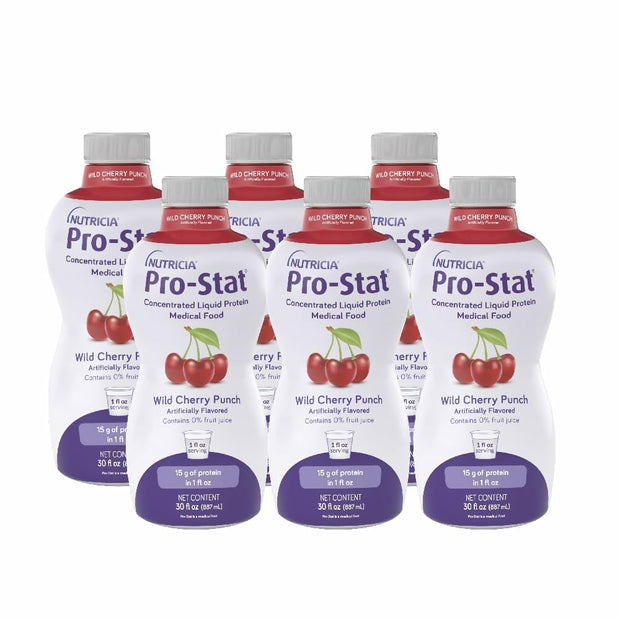 Pro-Stat Concentrated Liquid Protein Medical Food - Wild Cherry Punch, 30 Fl Oz Bottle
