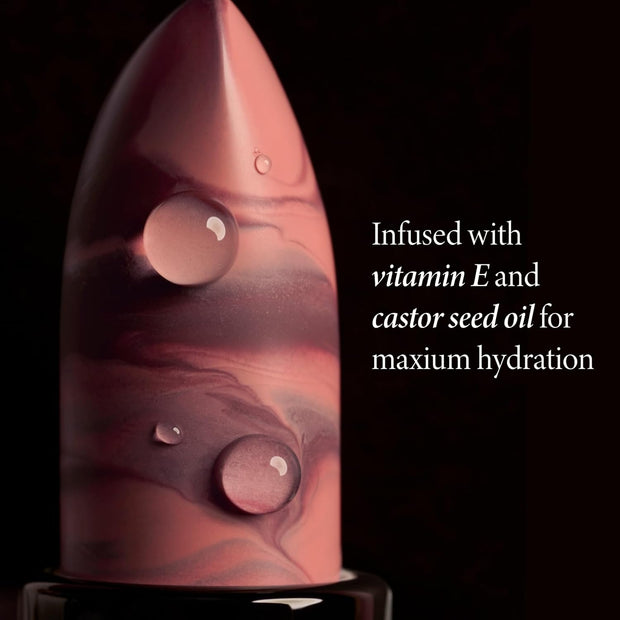 LAURA GELLER NEW YORK Italian Marble Sheer Lipstick - Berry Vanilla - Hydrating & Lightweight - Vitamin E & Caster Seed Oil - Cream Finish