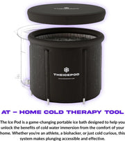 The Ice Pod – Portable Ice Bath for Recovery & Wellness – Collapsible Design with Thermal Lid – For Athletes & Everyday Cold Plungers - The Pod Company