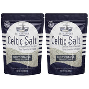 Le Marinier French Sea Salt Grey Coarse, 1.1lb - 18oz. Mineral Rich 100% Natural and Unrefined Celtic Salt Organic. Hand Harvested Mineral Sea Salt, Sel Gris (1.1lb Grey Coarse)