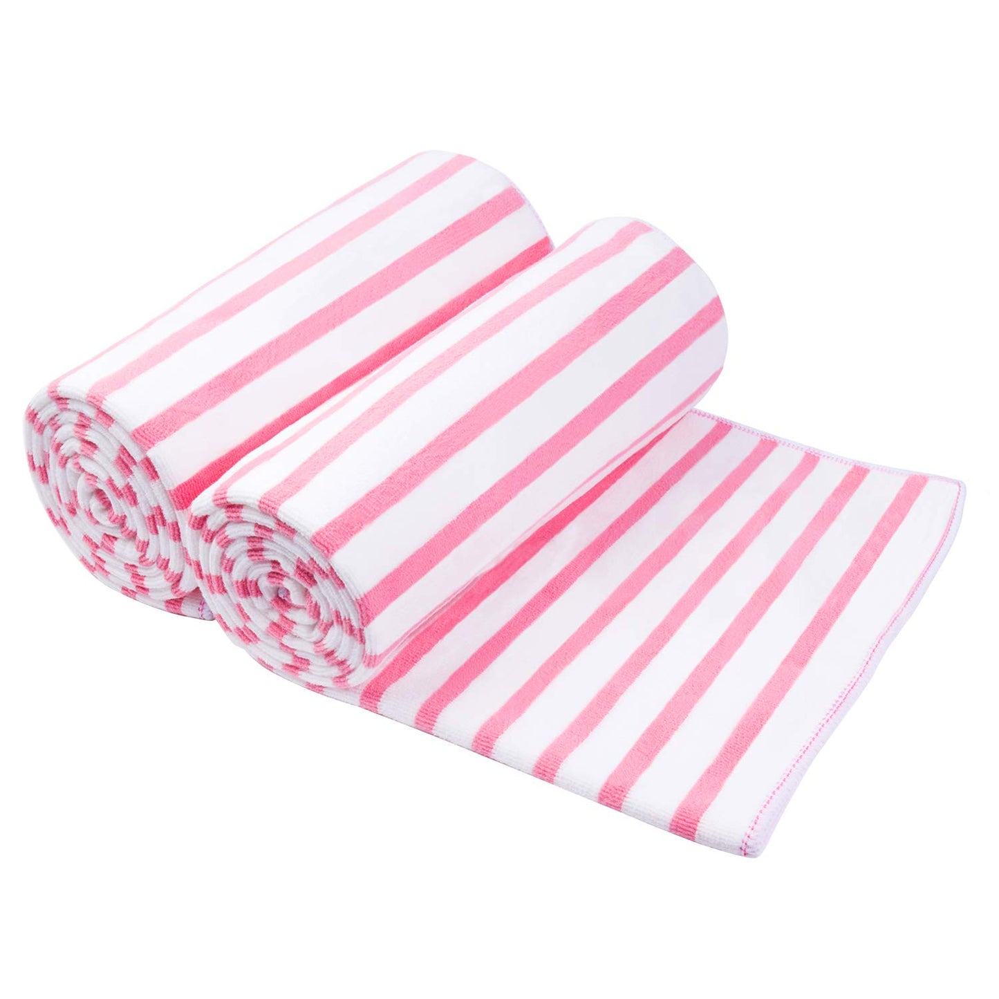 JML Microfiber Bath Towels, Oversized, Ultra Soft, Super Absorbent and Fast Drying, No Fading Large Bathroom Towel Set for Sport, Travel, Fitness, SPA and Yoga (Coral Fleece - Blue, 30 in x 60 in)