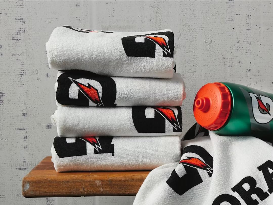 Gatorade Towel, 24" x 42", Sold Individually , White - 49090