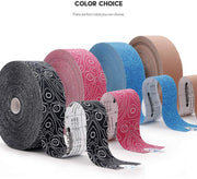 (2in X 103 Feet) OK TAPE PRO Bulk Kinesiology Tape, Original Elastic Latex Free Kinesiology Therapeutic Tape, Free Cut Printed