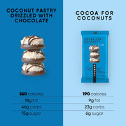 TRUBAR Vegan Protein Bar, Cocoa For Coconuts, Gluten Free, Plant Based Protein, Dairy Free, Non GMO, Soy Free, No Sugar Alcohols, 12G Protein, 12G Fiber, 23G Carb, On the Go Snack Bars, 12ct