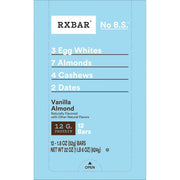 RXBAR Protein Bars, Protein Snack, Snack Bars, Vanilla Almond, 22oz Box (12 Count)