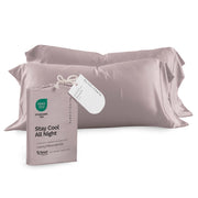 Olive + Crate Tencel Eucalyptus Pillowcases - 100% Tencel Lyocell Cooling Pillow Cases for Hot Sleepers - Hypoallergenic, Moisture-Wicking, Silk Alternative, Vegan - King Size Set of 2 [Moss]